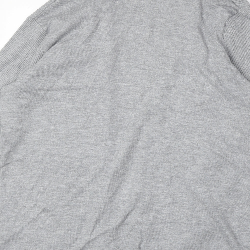 Womens UK Size M Bonmarché Grey Cardigan Jumper
