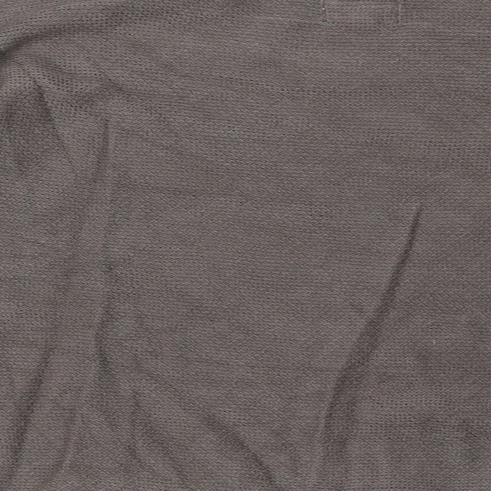 Knit Planet Girls Brown Round Neck 100% Cotton Pullover Jumper Size 9-10 Years Pullover