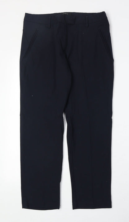 Womens UK Size 10 Marks and Spencer Regular Fit  Blue Trousers