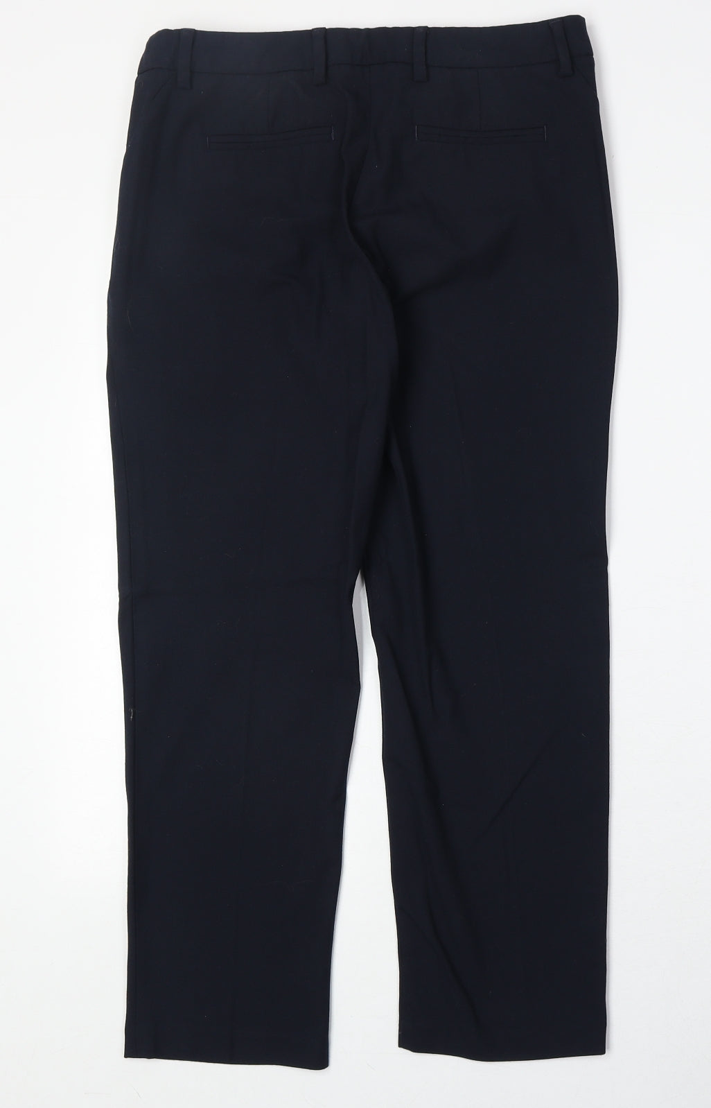 Womens UK Size 10 Marks and Spencer Regular Fit  Blue Trousers