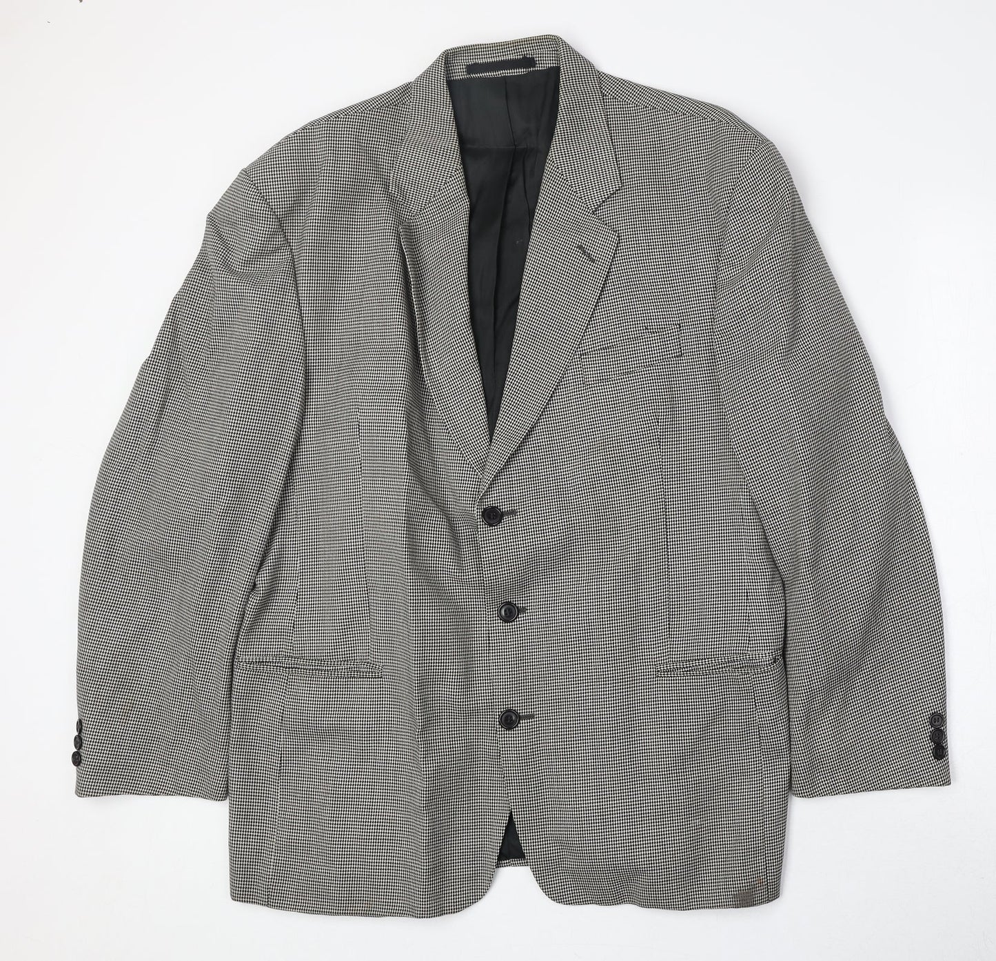 Mens UK Size 44 Burton Regular Beige Suit Jacket