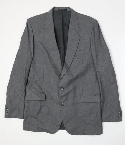Mens UK Size 42 Dunn & Co Regular Grey Suit Jacket