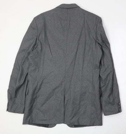 Mens UK Size 42 Dunn & Co Regular Grey Suit Jacket