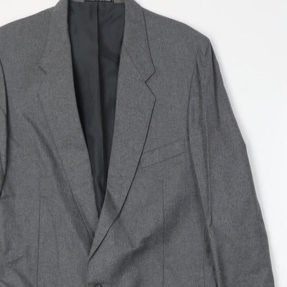 Mens UK Size 42 Dunn & Co Regular Grey Suit Jacket