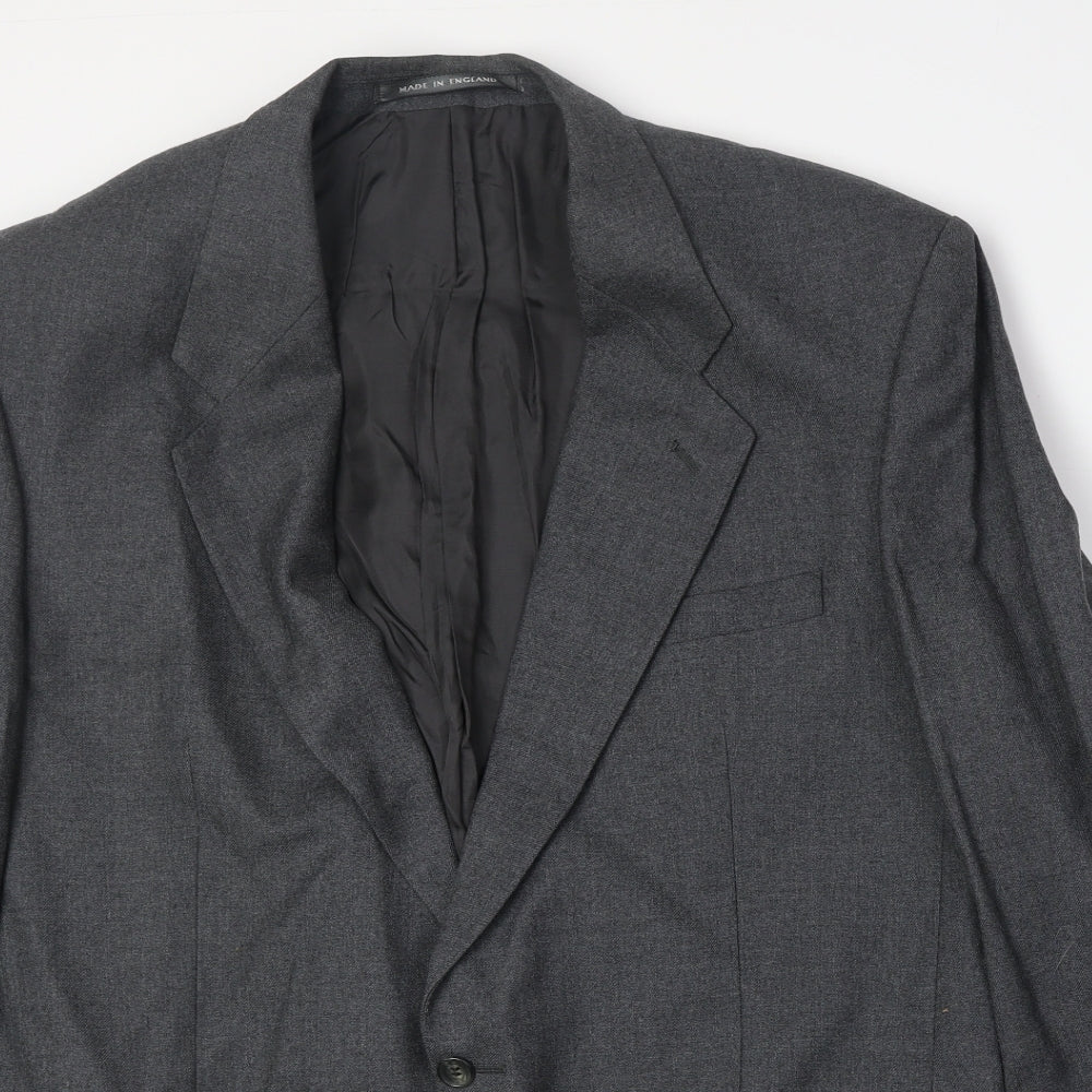 Mens UK Size 44 The Label Regular Grey Suit Jacket
