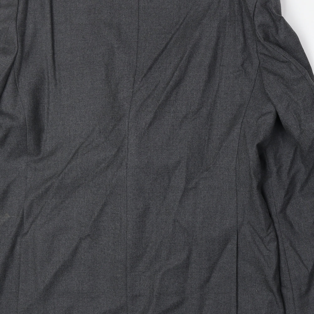 Mens UK Size 44 The Label Regular Grey Suit Jacket