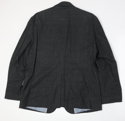 Mens UK Size 42 Marks and Spencer Regular Grey Suit Jacket