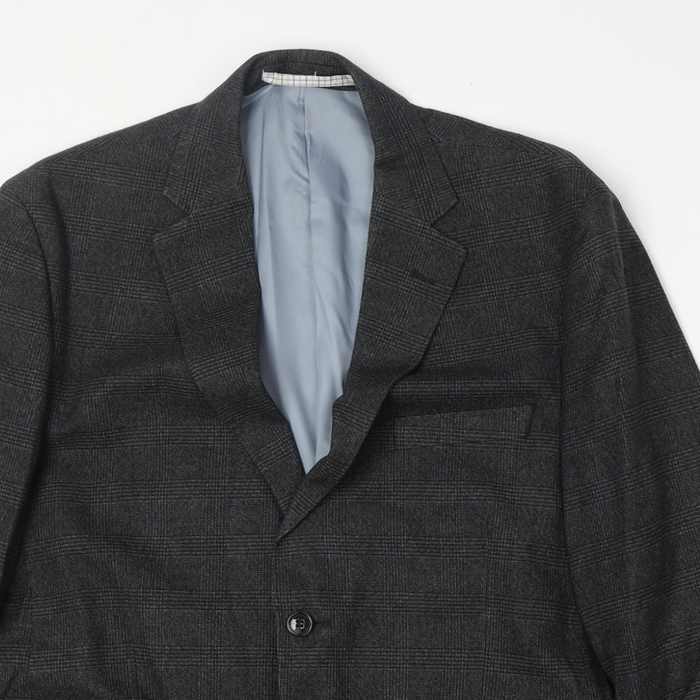 Mens UK Size 42 Marks and Spencer Regular Grey Suit Jacket