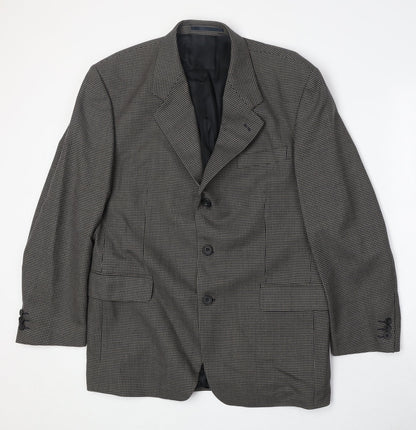 Mens UK Size 42 Principles Regular Grey Suit Jacket