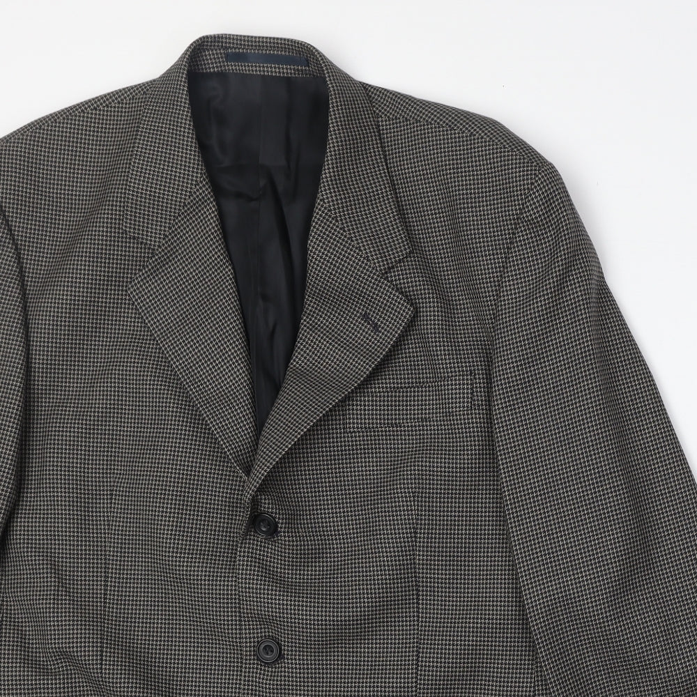 Mens UK Size 42 Principles Regular Grey Suit Jacket