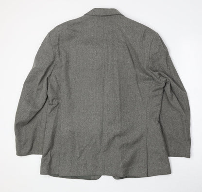 Mens UK Size 42 Greenwood Regular Grey Suit Jacket