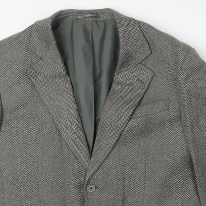 Mens UK Size 42 Greenwood Regular Grey Suit Jacket