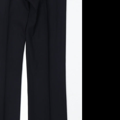 Womens UK Size 12 BHS Regular Fit  Blue Trousers
