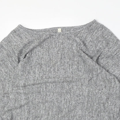 Womens UK Size 12 Stella Grey Pullover Jumper