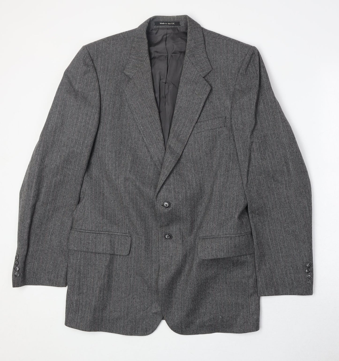 Mens UK Size 38 Marks and Spencer Regular Grey Suit Jacket