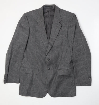 Mens UK Size 38 Marks and Spencer Regular Grey Suit Jacket