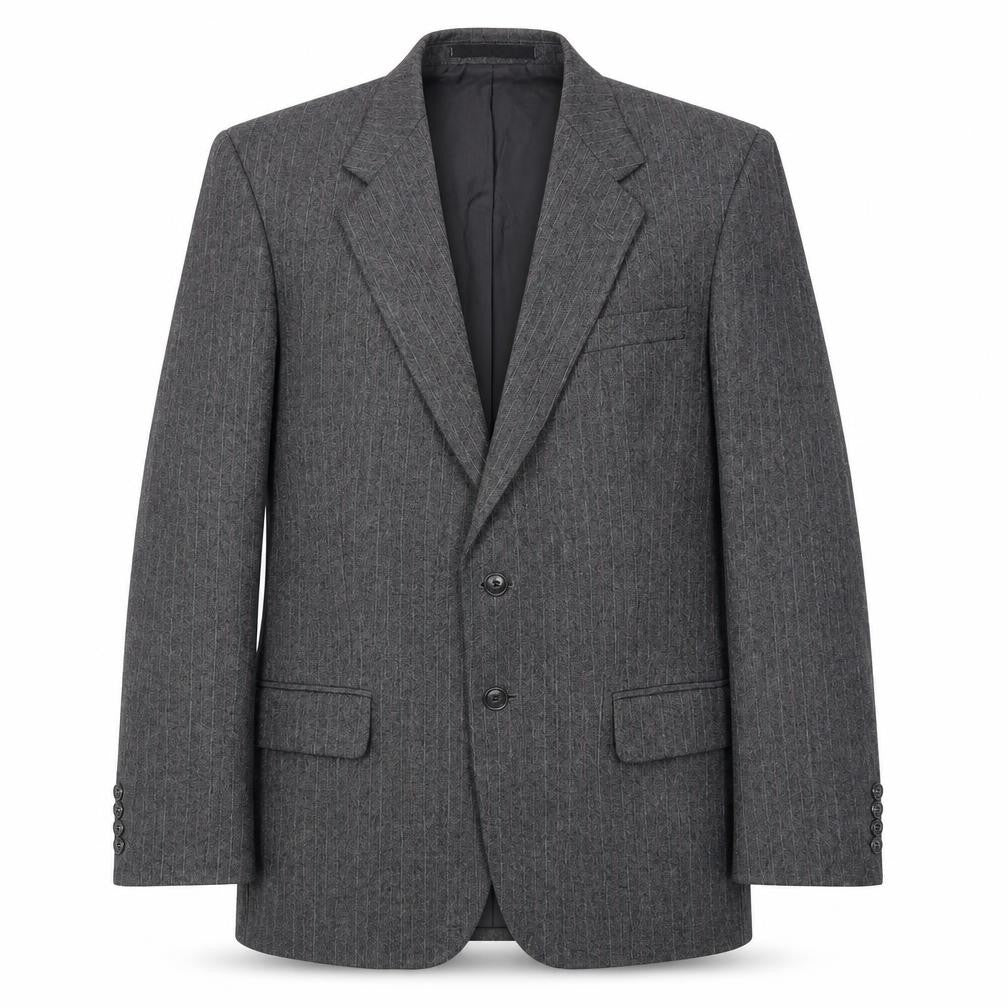 Mens UK Size 38 Marks and Spencer Regular Grey Suit Jacket