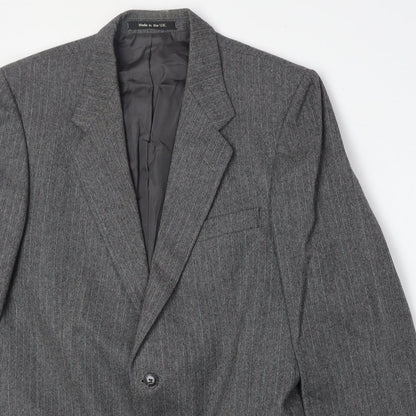 Mens UK Size 38 Marks and Spencer Regular Grey Suit Jacket