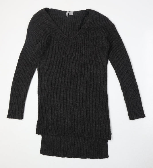 Womens UK Size S Divided by H&M Green Pullover Jumper