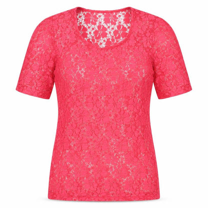 Womens UK Size S PARAMOUR Pink Basic T-Shirt