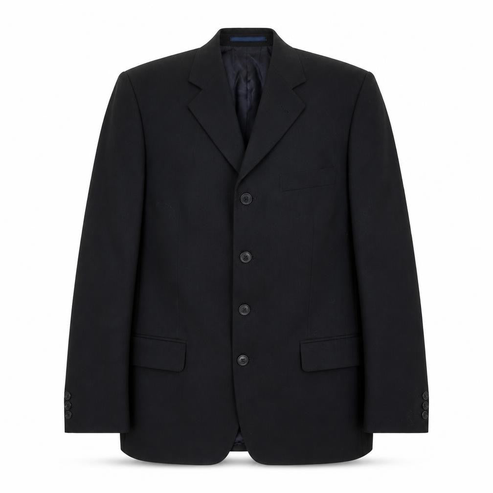 Mens UK Size 42 Tom English Regular Black Suit Jacket