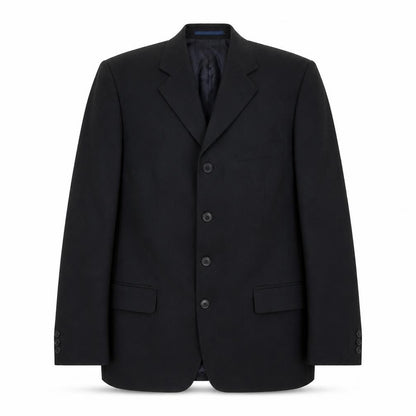Mens UK Size 42 Tom English Regular Black Suit Jacket