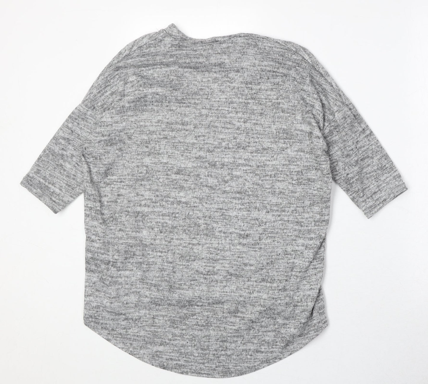 Womens UK Size S New Look Grey Pullover Jumper