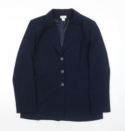 Womens UK Size 14 OPUS Regular Blue Suit Jacket