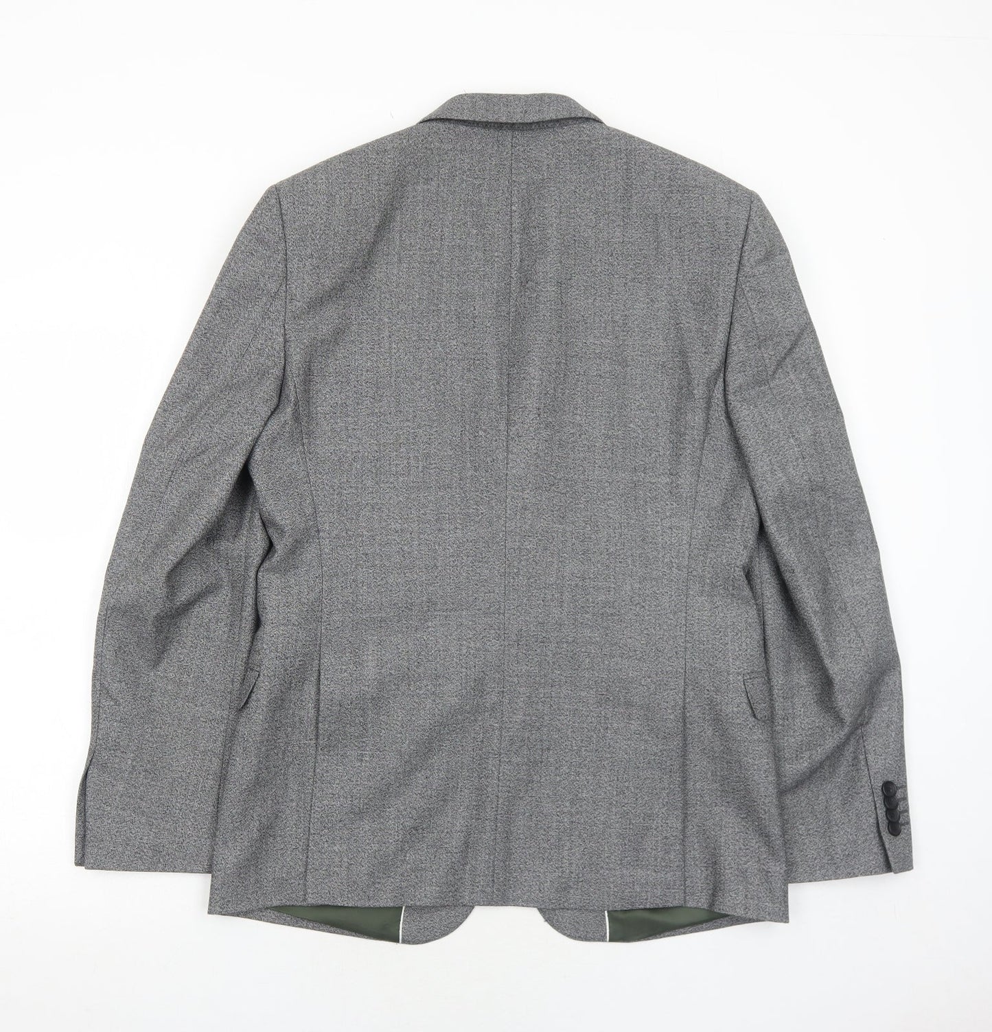 Mens UK Size 40 French Connection Regular Grey Suit Jacket
