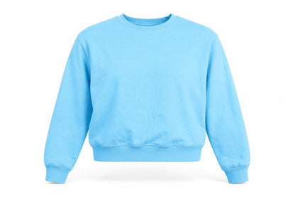 Womens UK Size M Pull&Bear Blue Pullover Sweatshirt