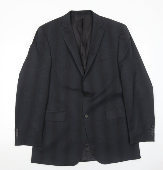 Mens UK Size 40 Linea Regular Grey Suit Jacket