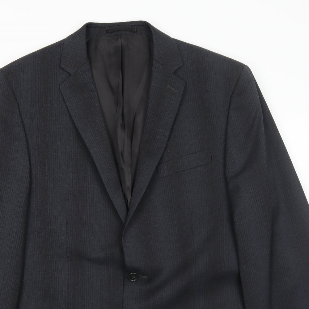 Mens UK Size 40 Linea Regular Grey Suit Jacket