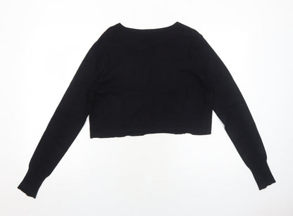 Womens UK Size 14 Phase Eight Black Pullover Jumper
