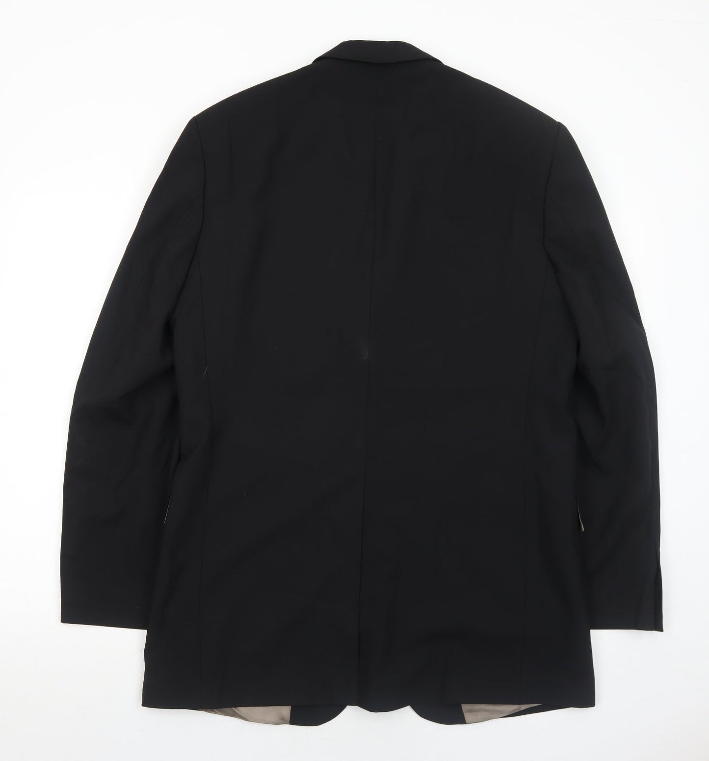 Mens UK Size 40 Marks and Spencer Regular Black Suit Jacket