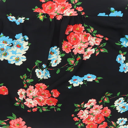 Womens UK Size 6 ASOS Black Basic Blouse