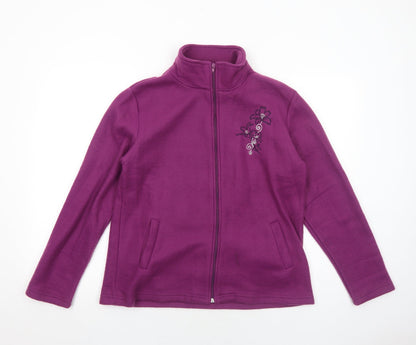 Womens UK Size S Anne De Lancay Purple Jacket
