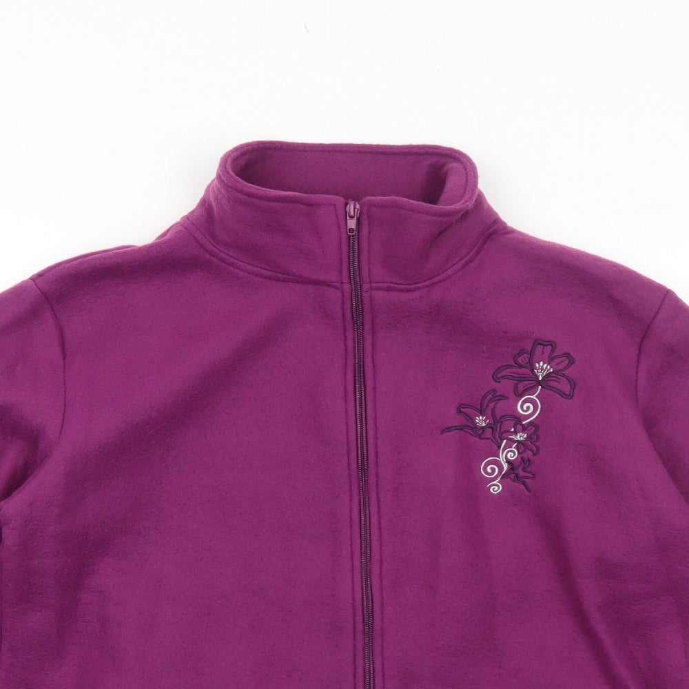 Womens UK Size S Anne De Lancay Purple Jacket