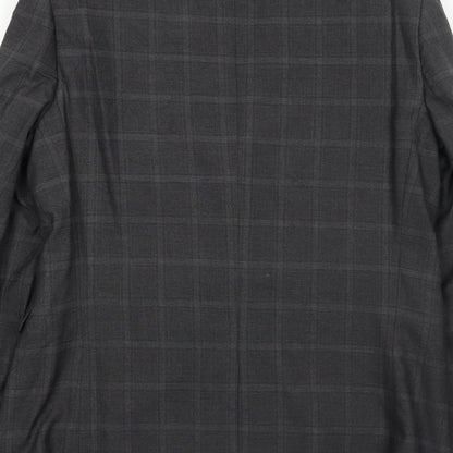 Mens UK Size 40 Marks and Spencer Regular Grey Suit Jacket
