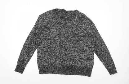 Womens UK Size S New Look Black Pullover Jumper