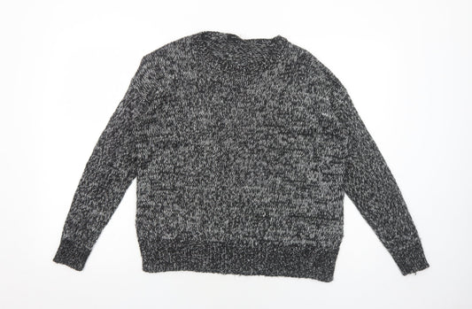 Womens UK Size S New Look Black Pullover Jumper