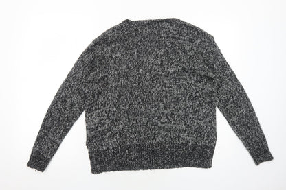 Womens UK Size S New Look Black Pullover Jumper