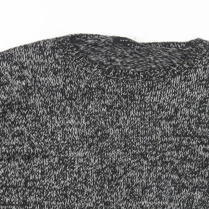 Womens UK Size S New Look Black Pullover Jumper
