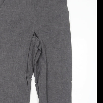 Womens UK Size 12 Marks and Spencer Regular Fit  Grey Trousers