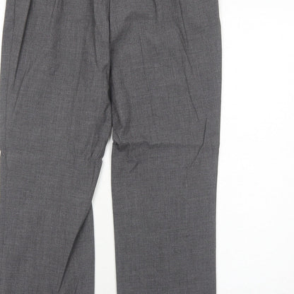 Womens UK Size 12 Marks and Spencer Regular Fit  Grey Trousers