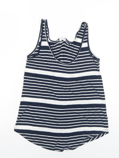 Womens UK Size 10 Warehouse Blue Basic Tank