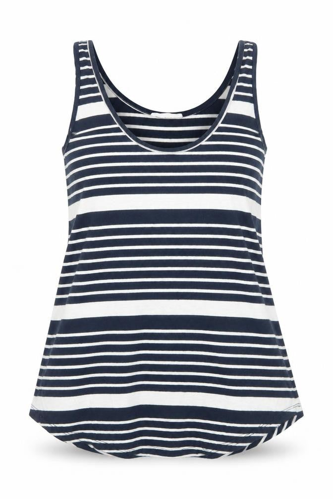 Womens UK Size 10 Warehouse Blue Basic Tank