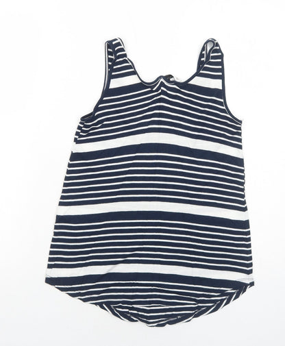Womens UK Size 10 Warehouse Blue Basic Tank