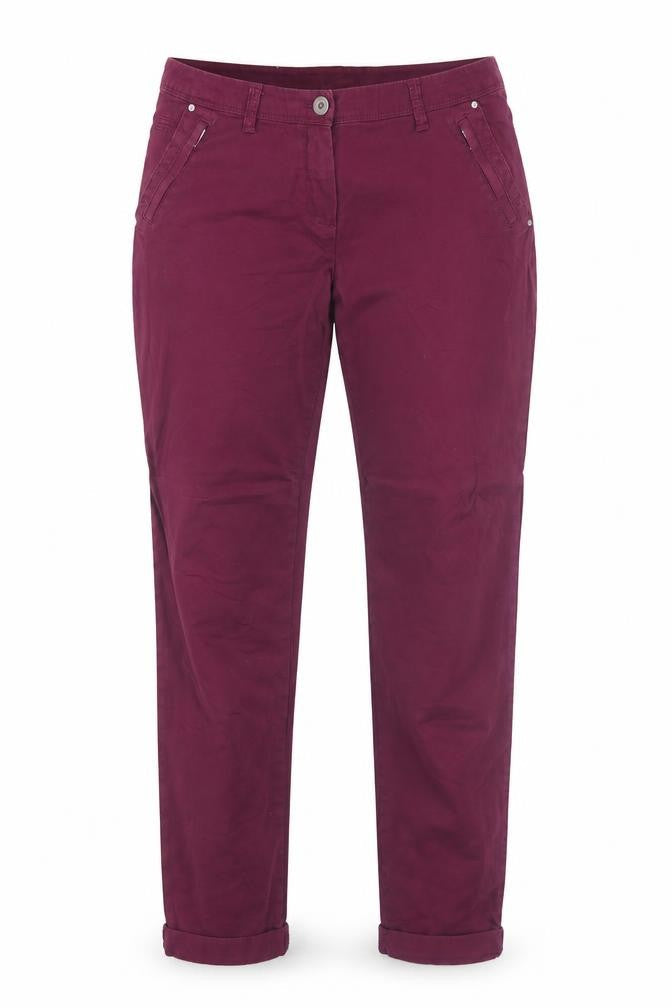 Womens UK Size 8 Yessica Regular Fit Straight Purple Jeans