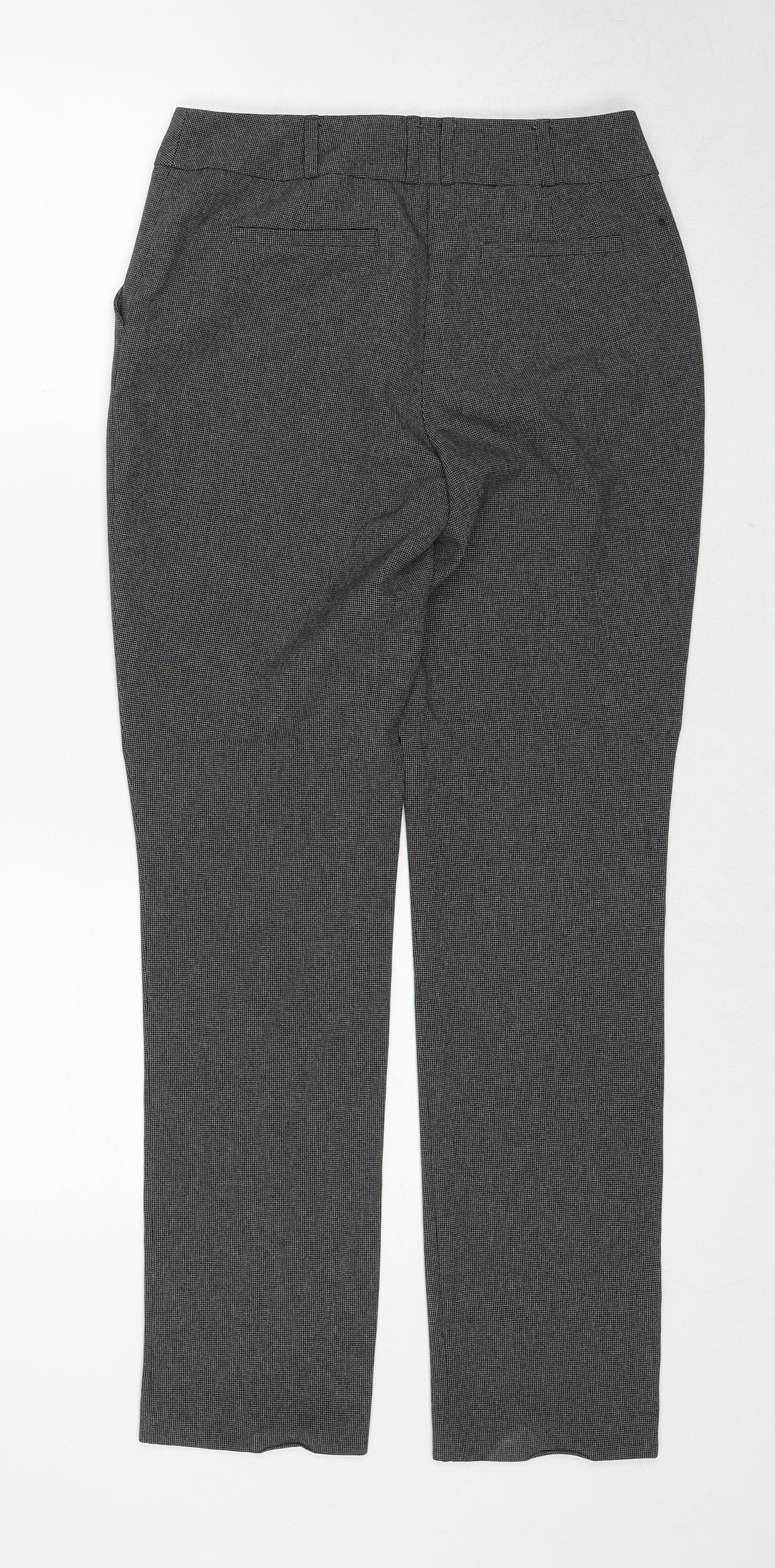 Womens UK Size 8 South Regular Fit  Black Trousers