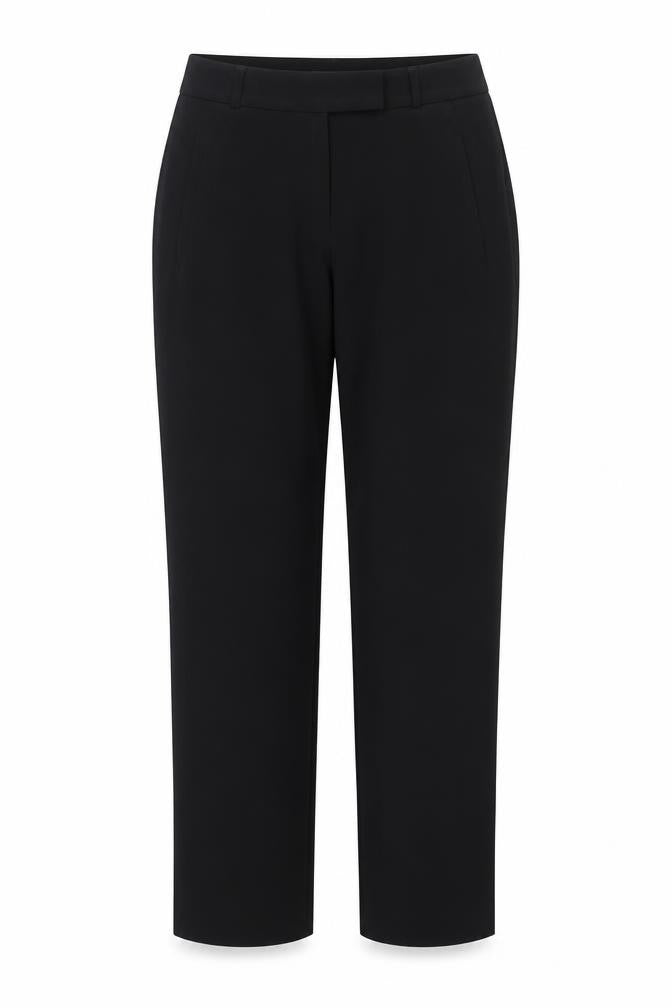Womens UK Size 8 Marks and Spencer Regular Fit  Black Trousers